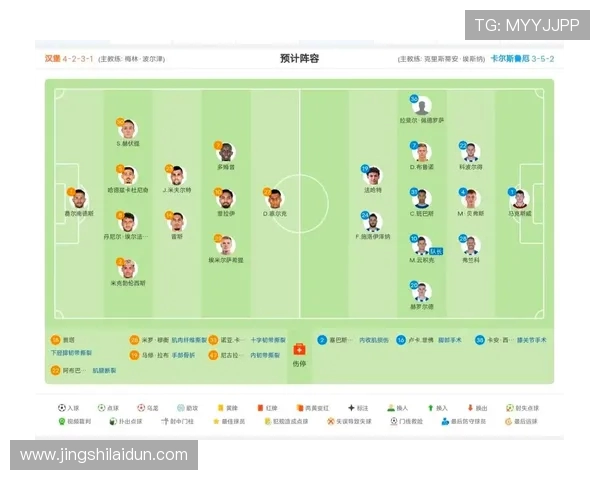 卡斯鲁厄与汉堡精彩对决回放分析及比赛亮点总结